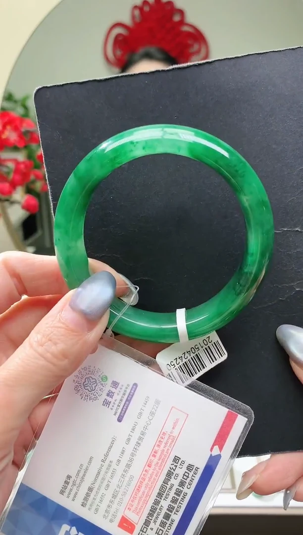 未镶嵌手镯石英质玉序号圈口57