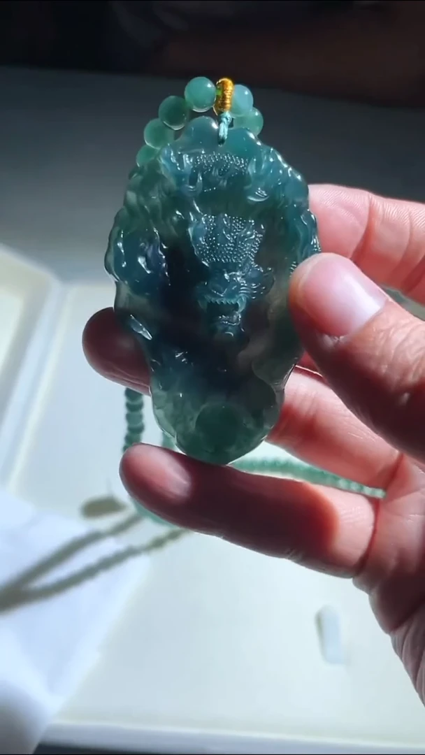 定制翡翠未镶嵌纯**~-毛货-不退不换-