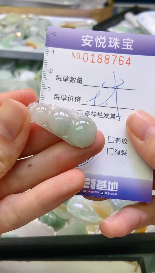 翡翠未镶嵌颈饰闪购0188764