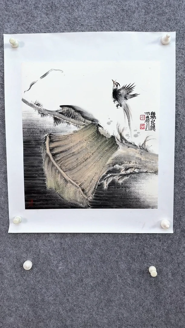 国画ST-HQS老师绘画作品