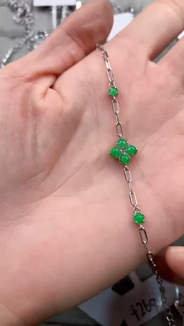 银S925镶嵌戒指翡翠777          6