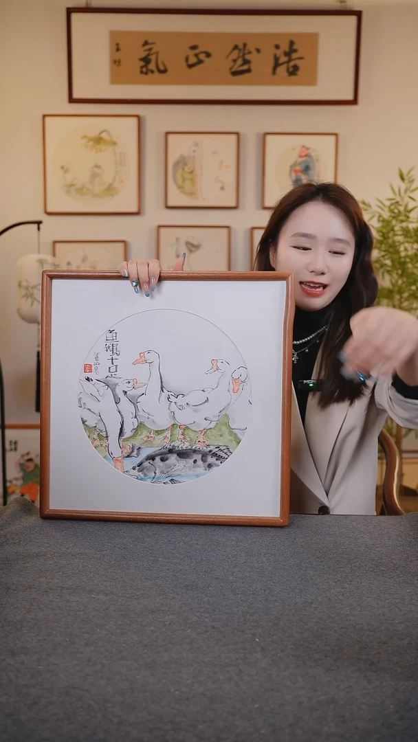 横款鹿鸣现代美术馆-张志城老师作品