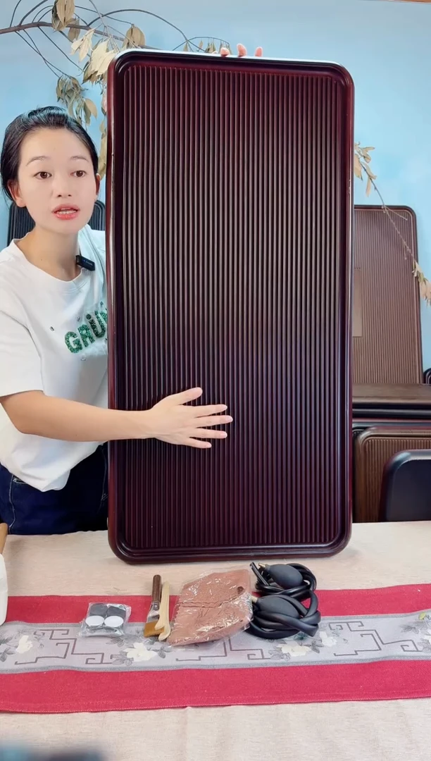 100*50*5千川红色款式茶盘