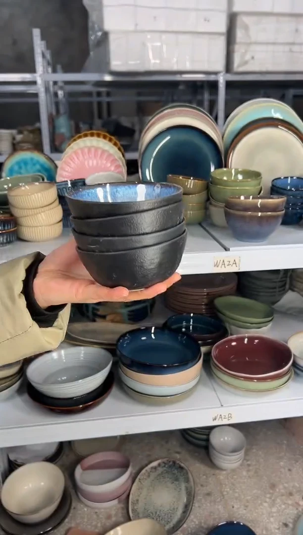 陶瓷外贸尾货瑕疵满20包邮重瑕特价孤品清仓X4米饭碗