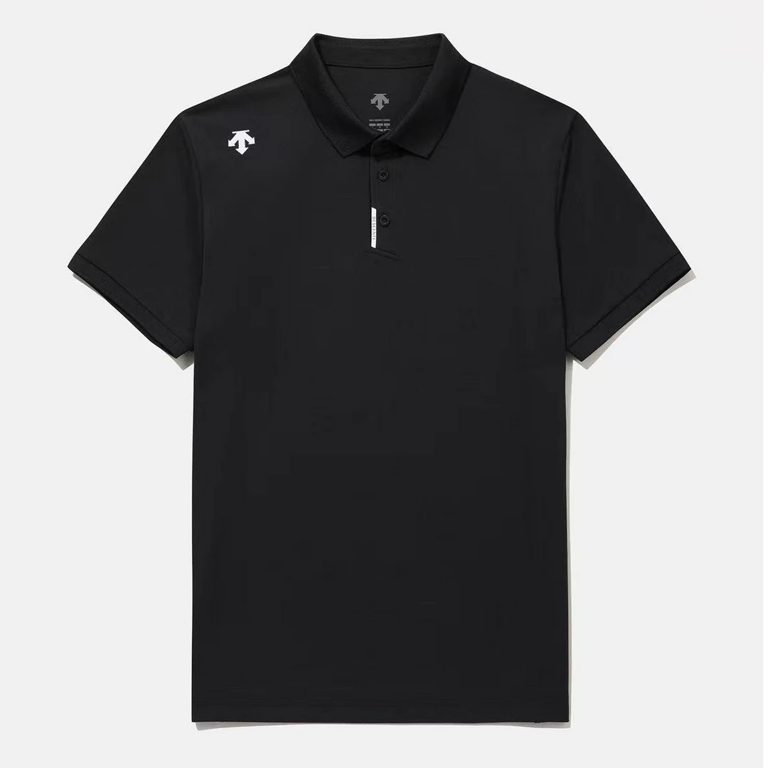 DESCENTE/迪桑特经典小标塔夫速干POLO衫短袖SQ323UPS71