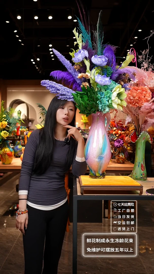 【闪购商品】瓶非遗原创手作艺术摆件花瓶