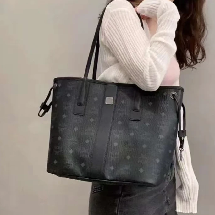 95新 MCM 青奢荟/MCM菜篮子包百搭款/63485