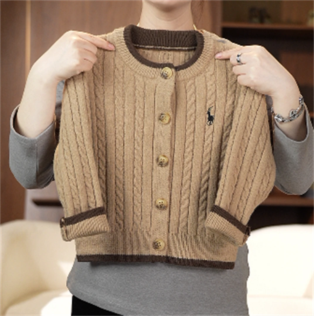 【CW】小众原创 复古设计开衫毛衣 ‘’可爱小鹿‘’ MY