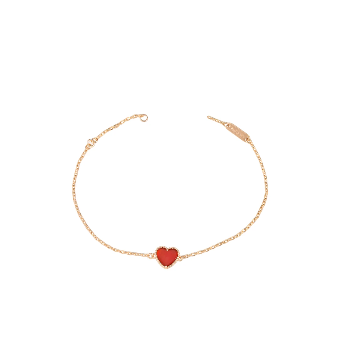 【mini红心】CNC精工 爱心轻奢时尚手链19cm 1681