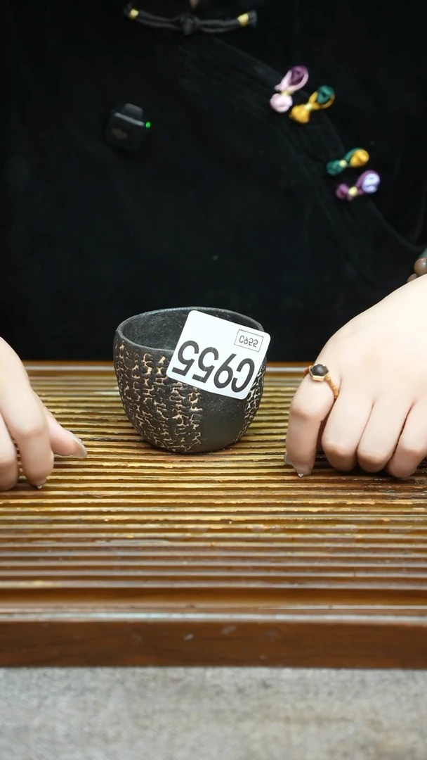 万古烧粗陶手工茶具