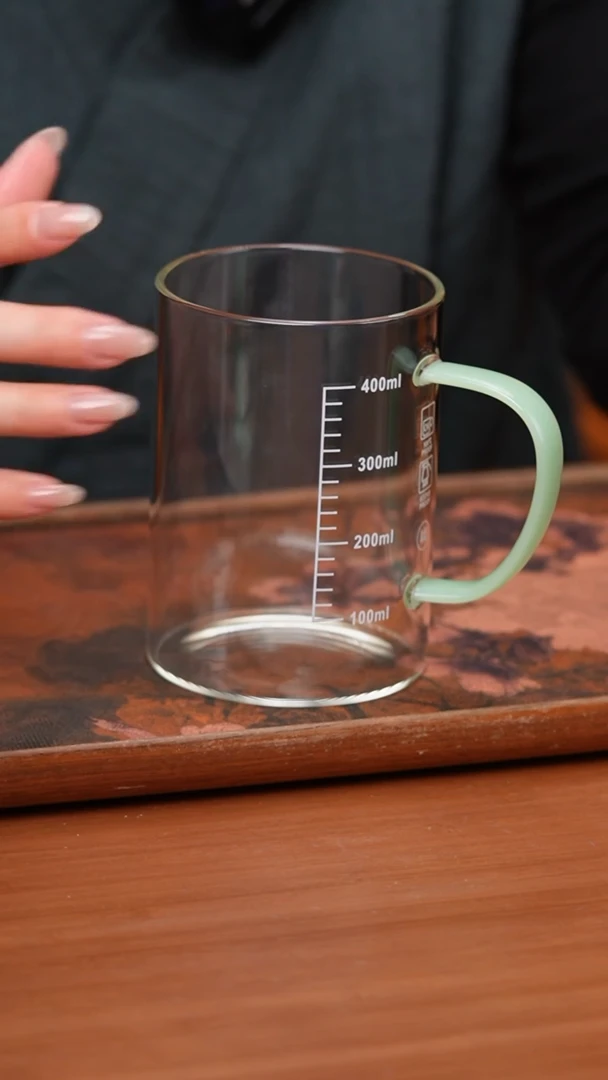 【闪购商品】松风杯/刻度浅玉色/不批发