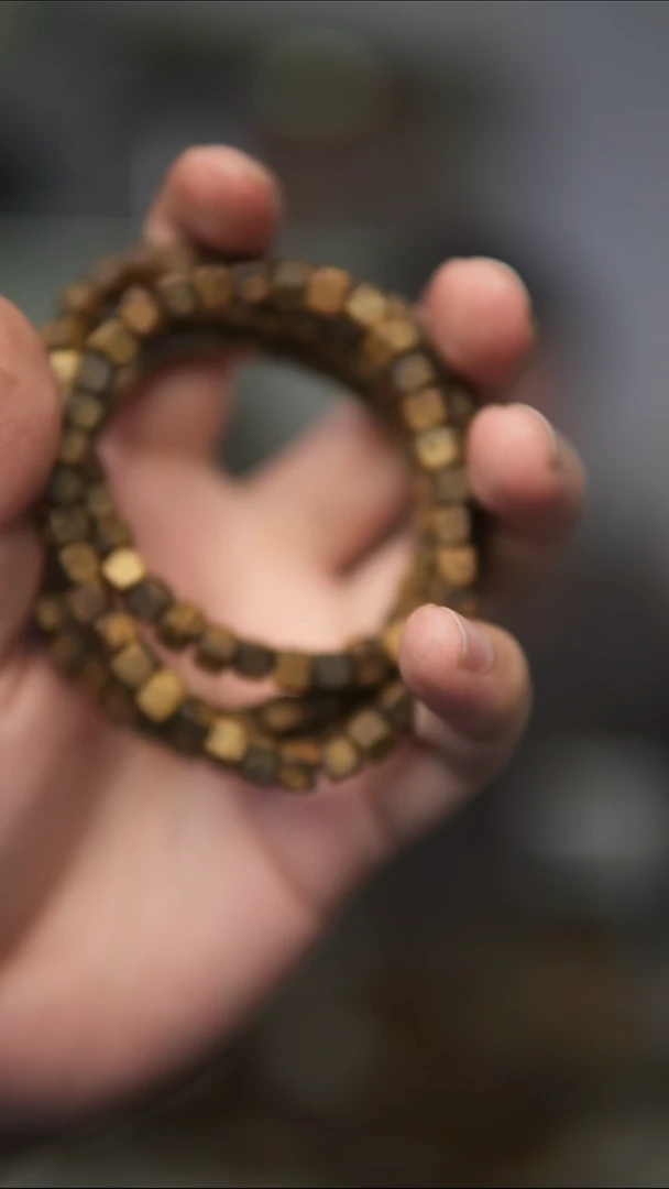 沉香沉香碎屑5mm方糖珠多样性发一