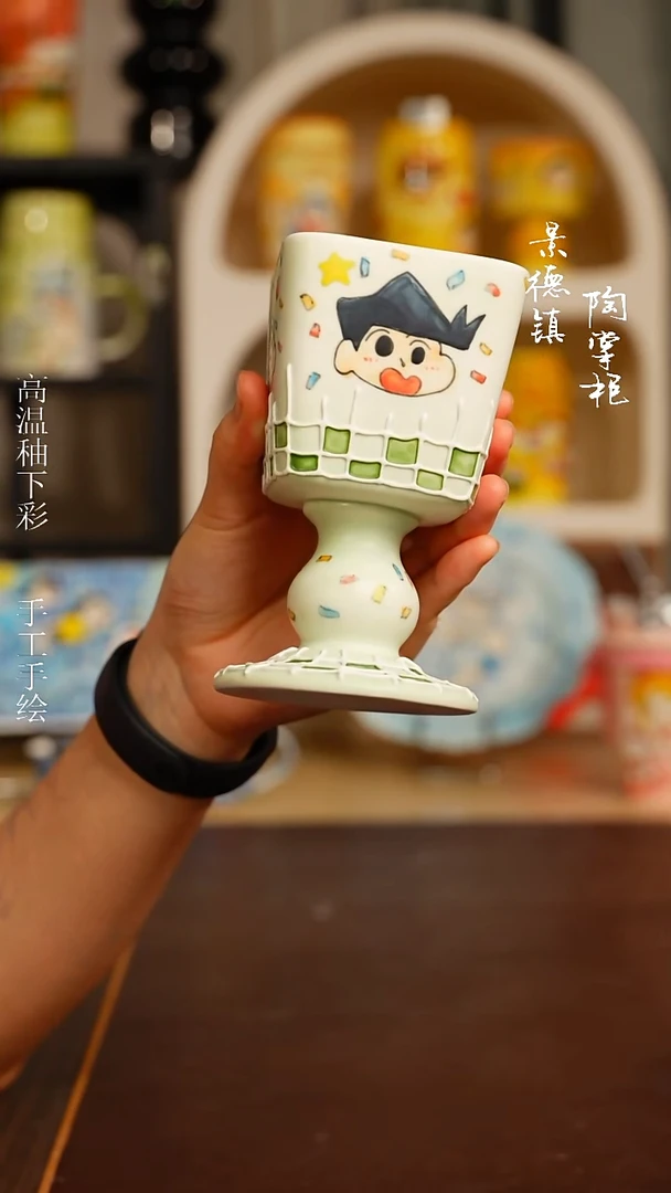 ?***～景德镇高温釉下彩纯手工手绘