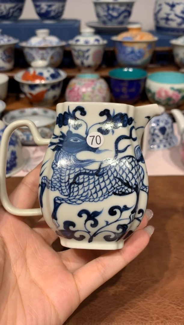 【闪购商品】摆件70二号釉水公道壶一只