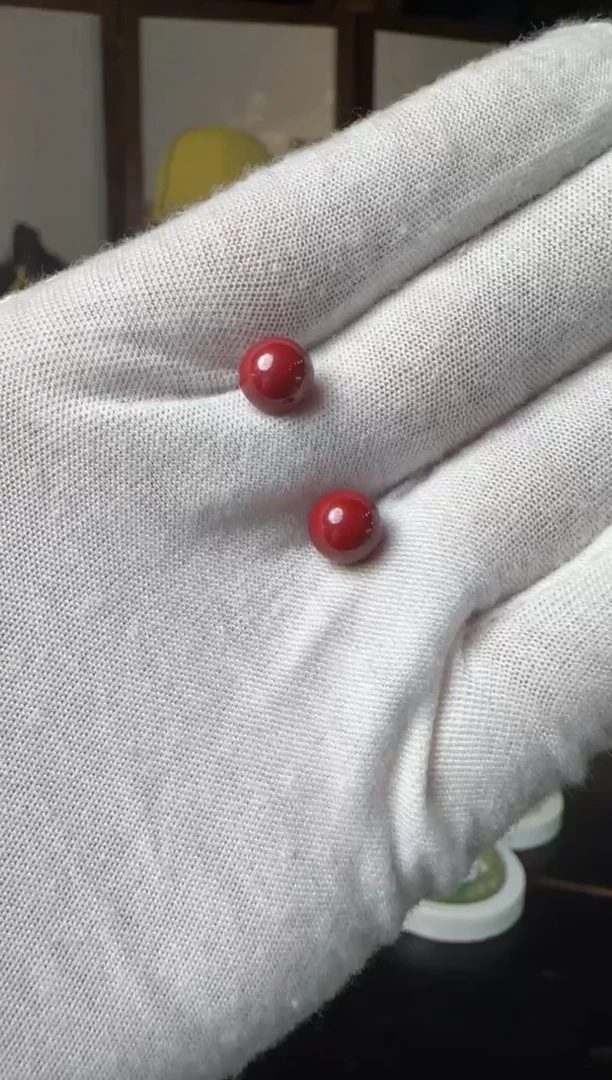 玛瑙/玉髓耳钉未镶嵌耳钉