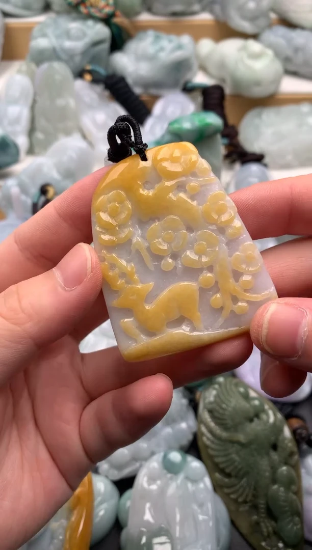吊坠(不含链)未镶嵌翡翠1