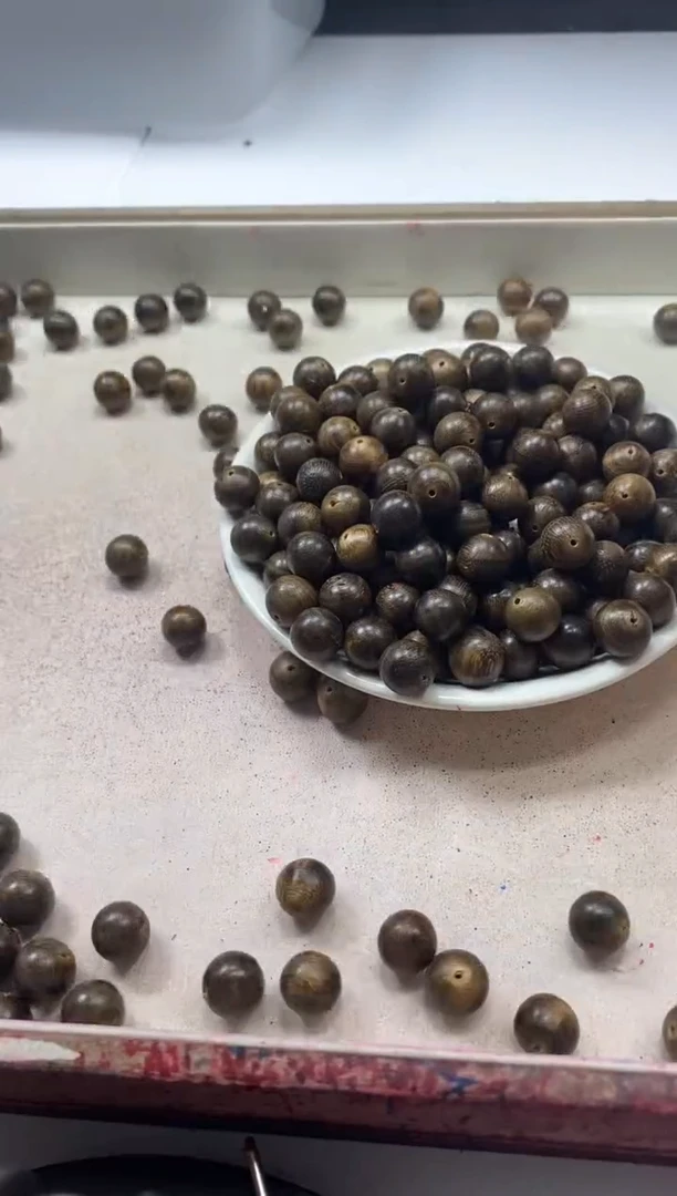 【闪购商品】檀香木散珠w983沉*沉10mm*10颗