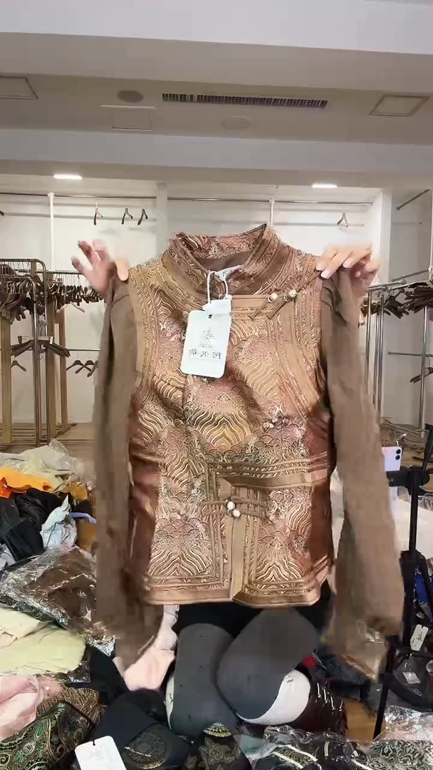 纱袖马甲       M码       80-105斤