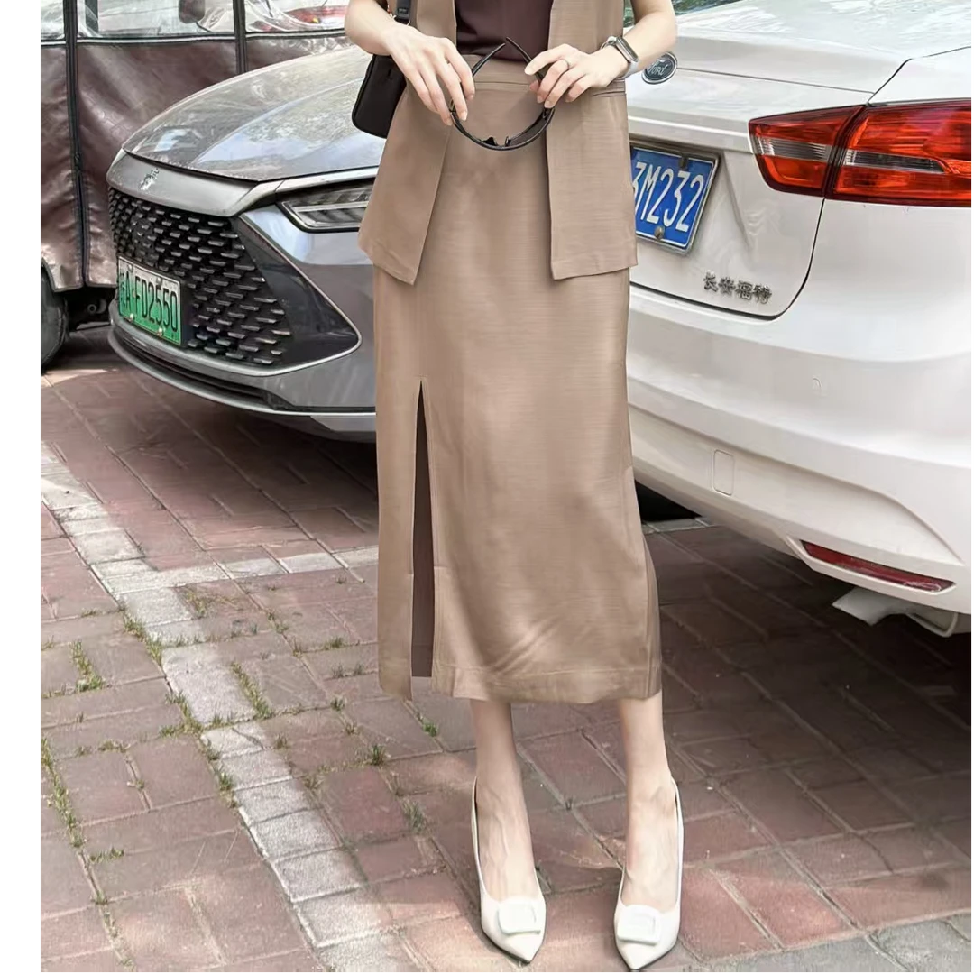 思慕缇气质时尚中长款裙