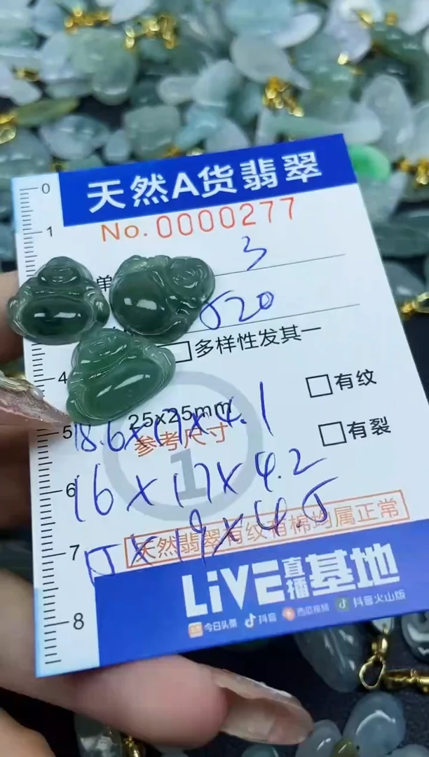 翡翠未镶嵌颈饰〆****?天然A货翡翠
