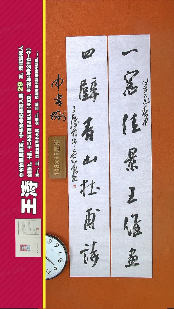 【闪购商品】书法16G王涛书法作品