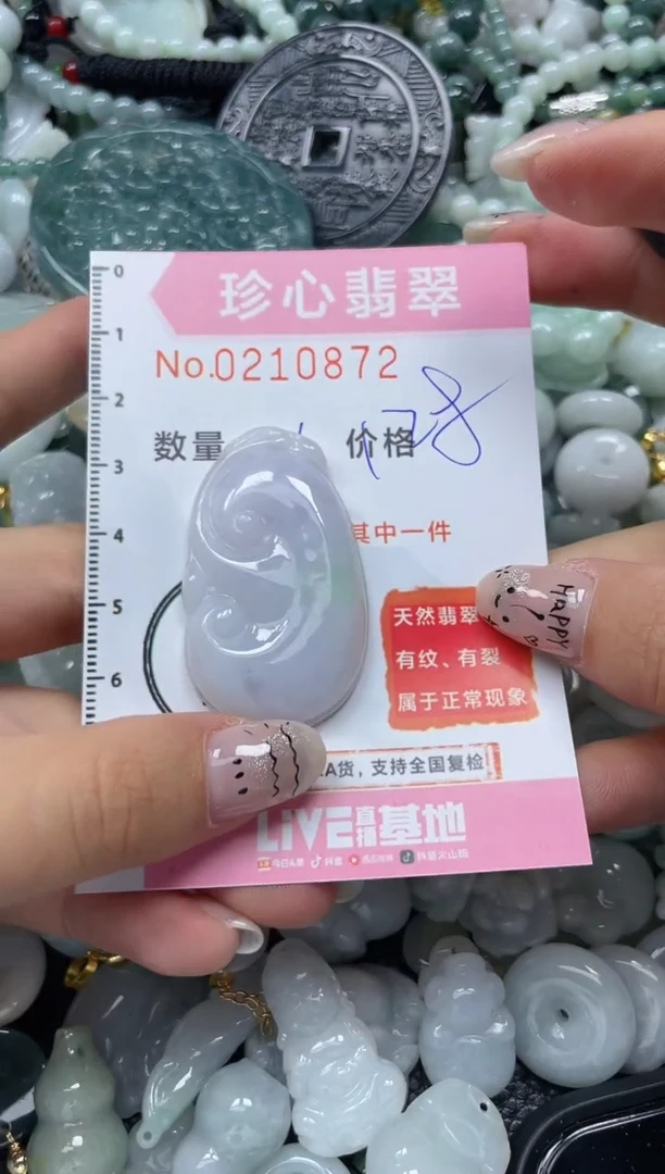 翡翠未镶嵌颈饰闪购0210872