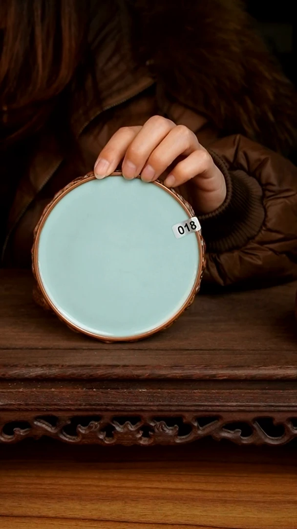 杯018号天青重工壶承微微不完美