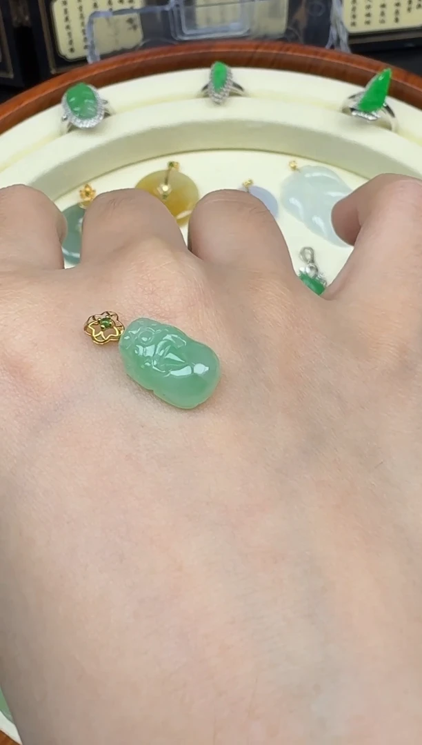 吊坠(赠链)未镶嵌翡翠650