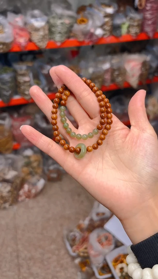 吊坠库克圆珠双圈  跑环