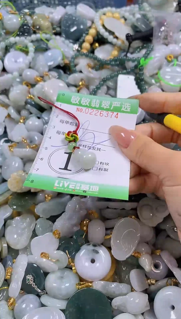 翡翠未镶嵌颈饰闪购0226374多样性发其一