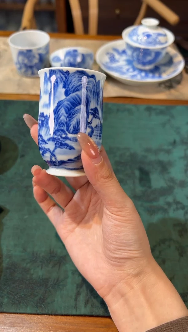 瓷片竹林草堂