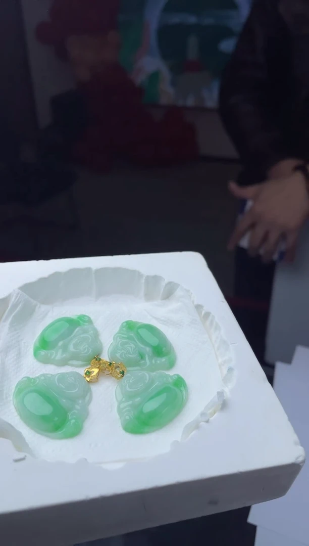 【石头说】严选-天然A货翡翠-佛公-多样性发一件-XJGJ54