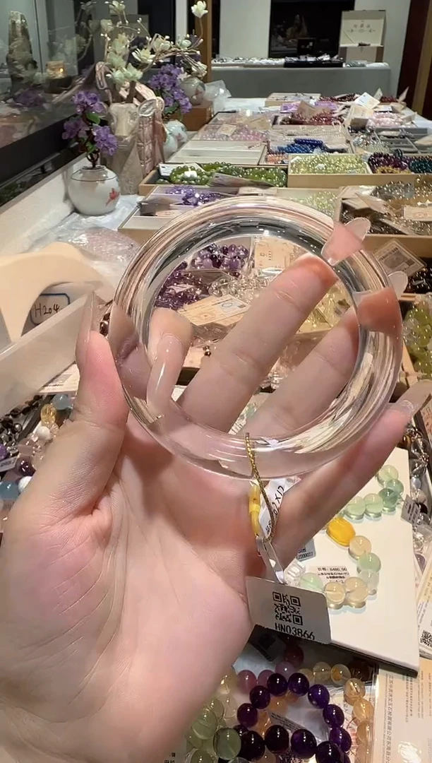 水晶手镯未镶嵌手镯