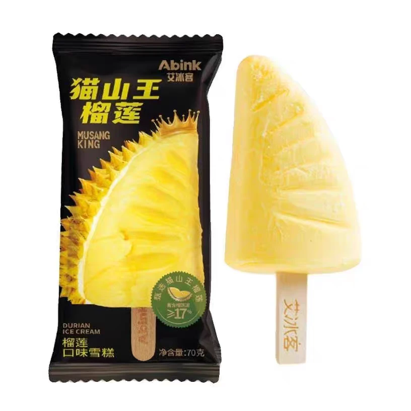 猫山王榴莲口味雪糕冰淇淋雪糕同城送雪糕同城配