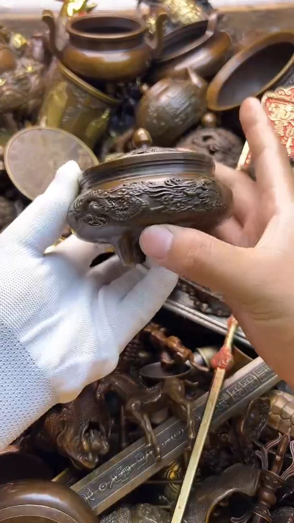 精美铜器，点击下单