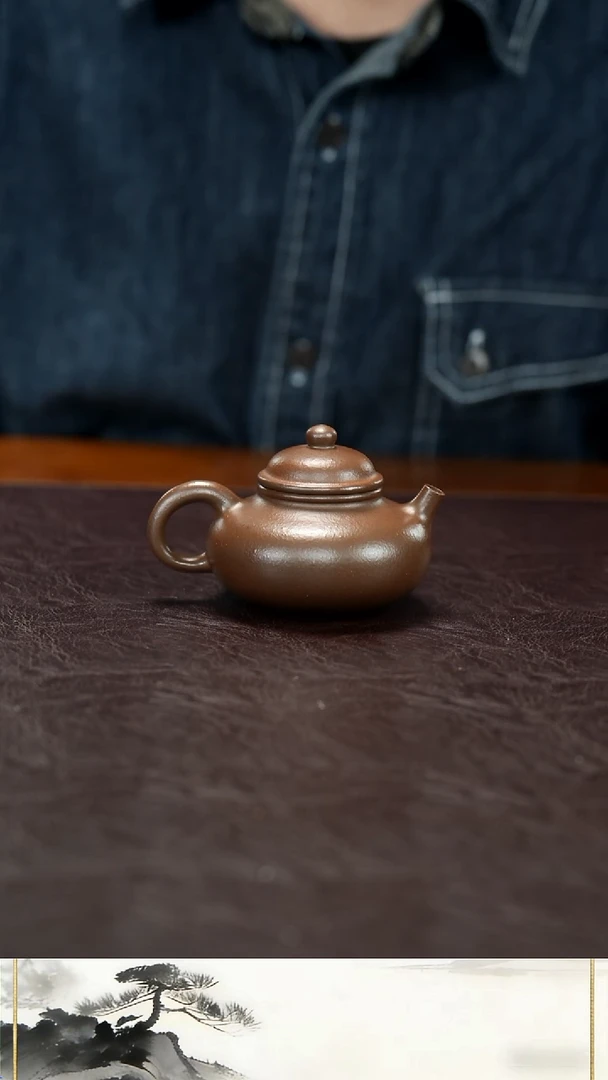 茶壶紫砂柴烧   精工