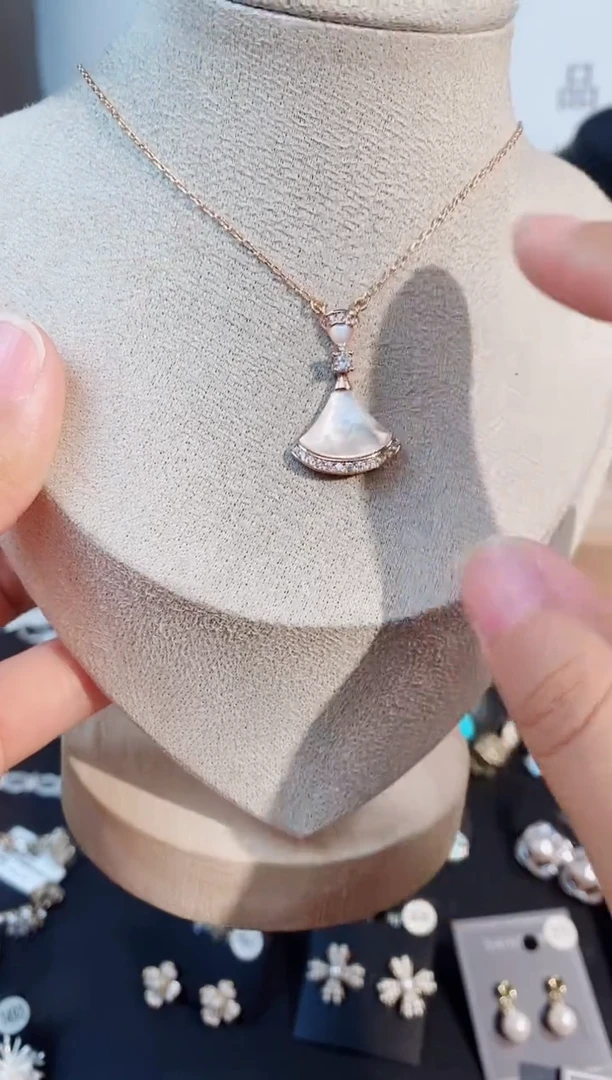 铜合金无925银项链7138