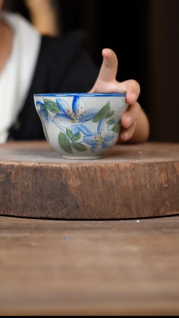 瓷片景德镇高温釉下彩（食品级）