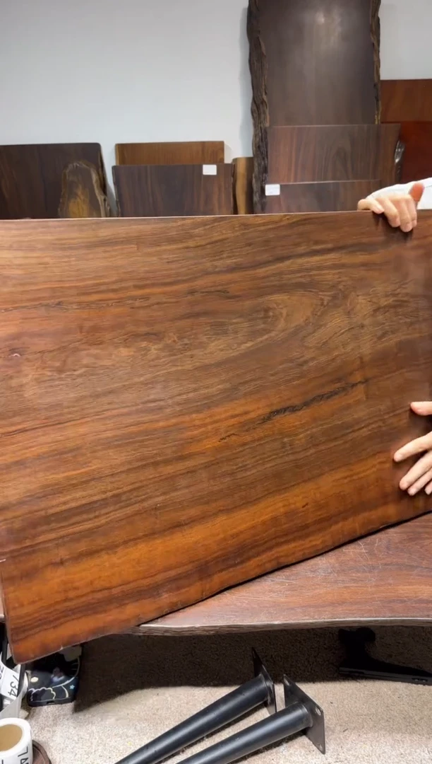 风车木（黑檀木）岸**生尺寸80*50*2.5编号086