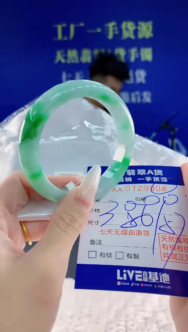 未镶嵌手镯翡翠08天然翡翠A货