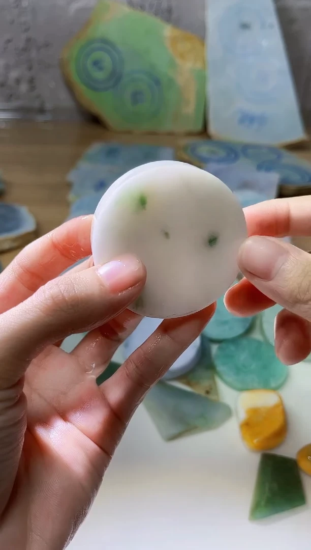 裸石翡翠翡翠a货正品玉石古陈261