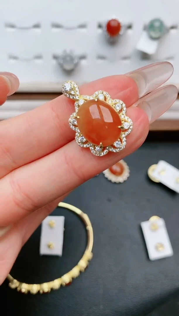 【闪购商品】翡翠戒指银S925镶嵌.....