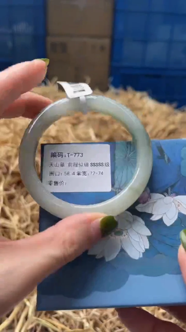 未镶嵌手镯石英质玉T773