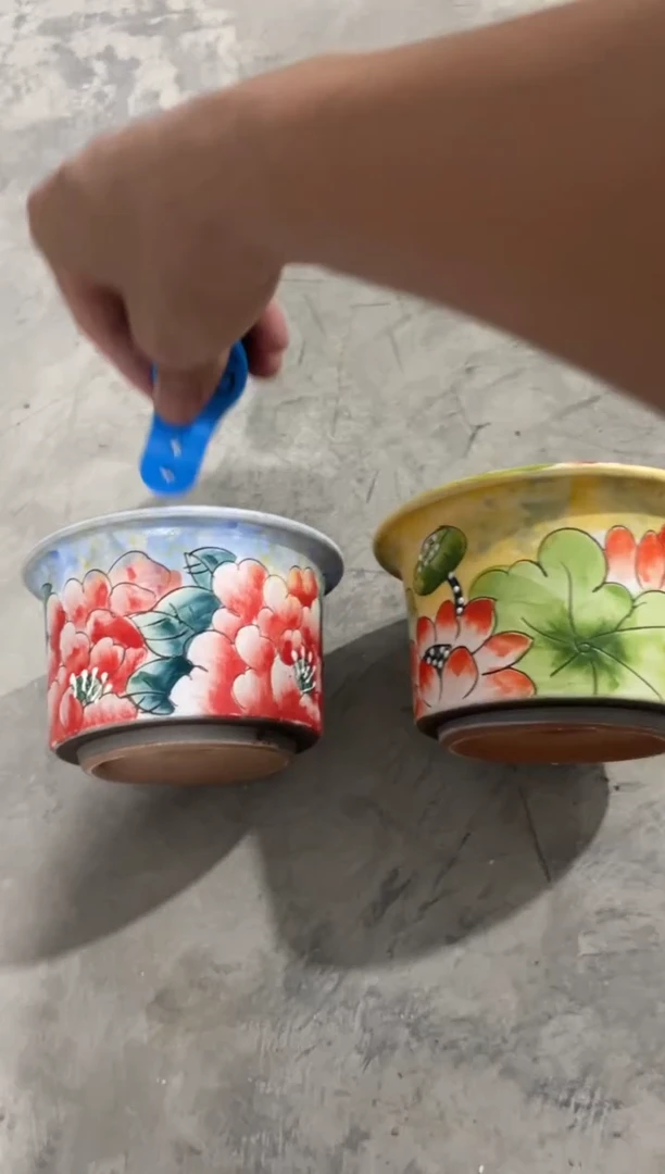 摆件146陶花岛多肉陶瓷花盆罐——微瑕