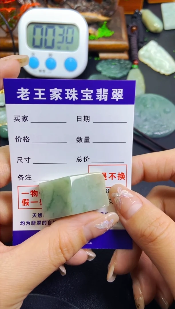 【闪购商品】翡翠颈饰未镶嵌料子