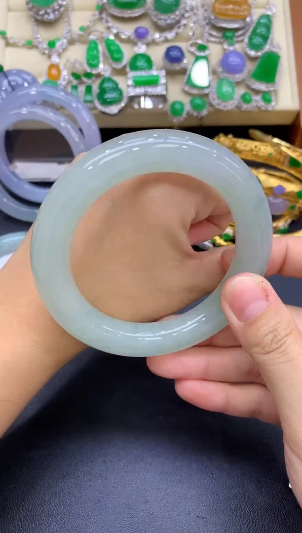 未镶嵌手镯翡翠811-中国好珍宝