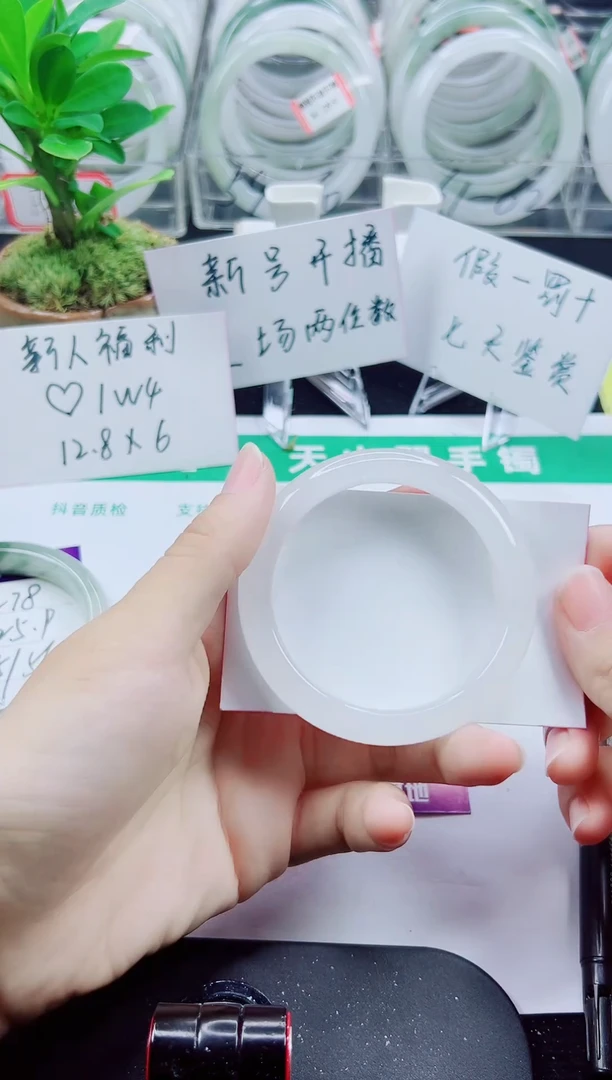 未镶嵌手镯石英质玉279-53/54