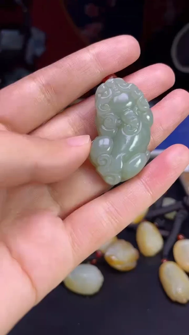 颈饰未镶嵌和田玉123