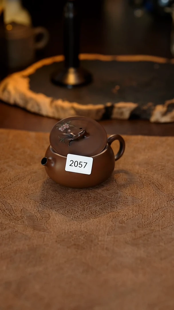 【闪购商品】雲梦茶器紫陶小壶2057