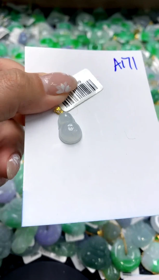 【闪购商品】翡翠颈饰18K金镶嵌1111111111111111